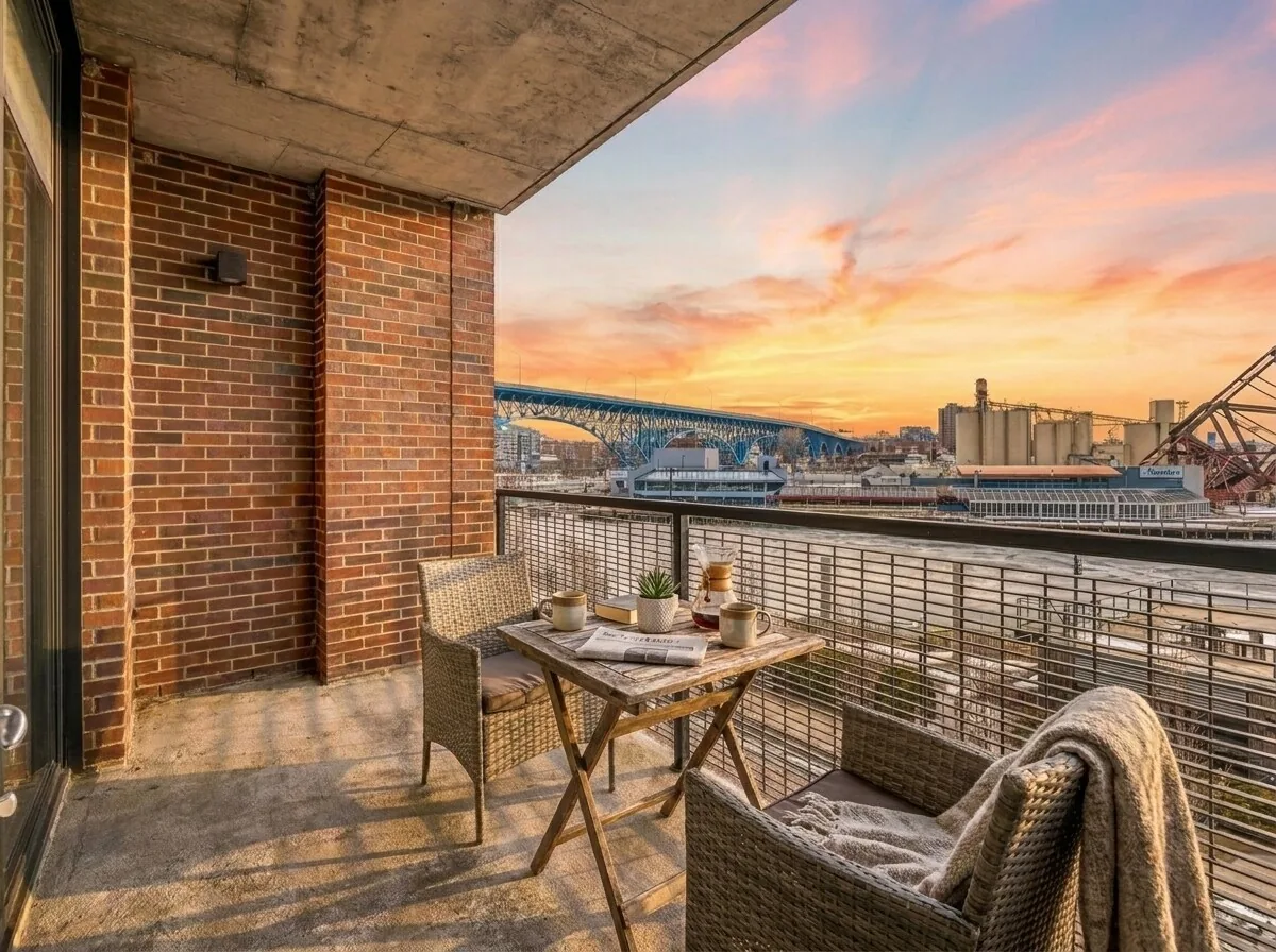 Lake + River view + Balcony + 2 Free Parking + Gym property photo 2