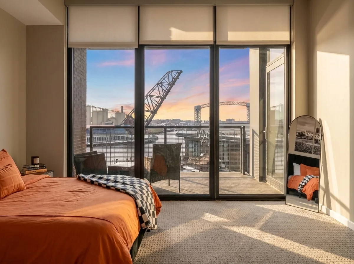 Lake + River view + Balcony + 2 Free Parking + Gym property photo 9 of 34