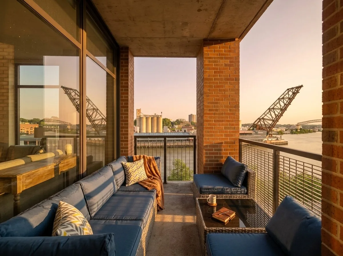 Riverfront DT Flats + Balcony + Dog Park + Parking property photo 3