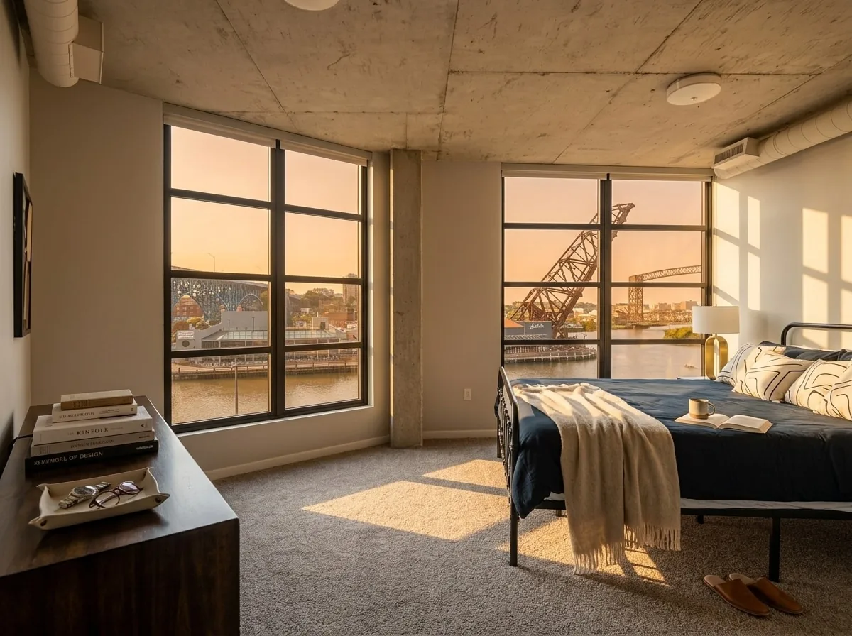 Riverfront DT Flats + Balcony + Dog Park + Parking property photo 15 of 51