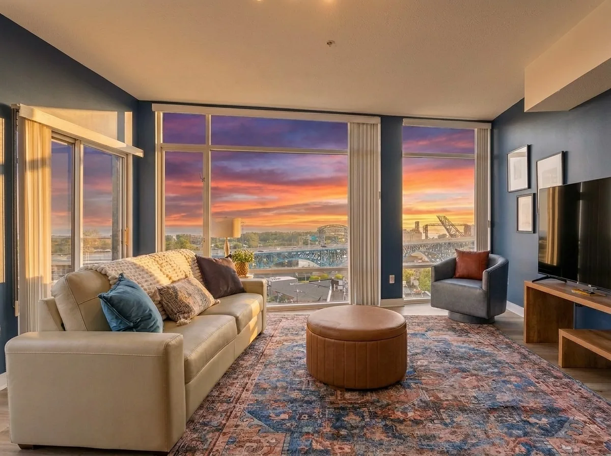 Modern 1BR Penthouse | Heart of CLE Views property photo 10 of 26