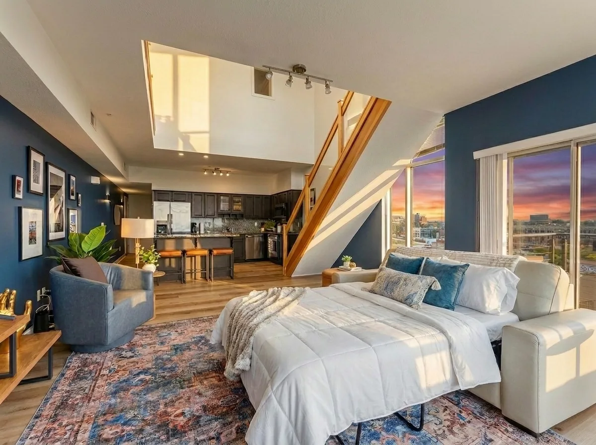Modern 1BR Penthouse | Heart of CLE Views property photo 11 of 26