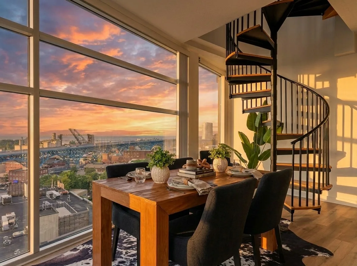 Modern 1BR Penthouse | Heart of CLE Views property photo 16 of 26