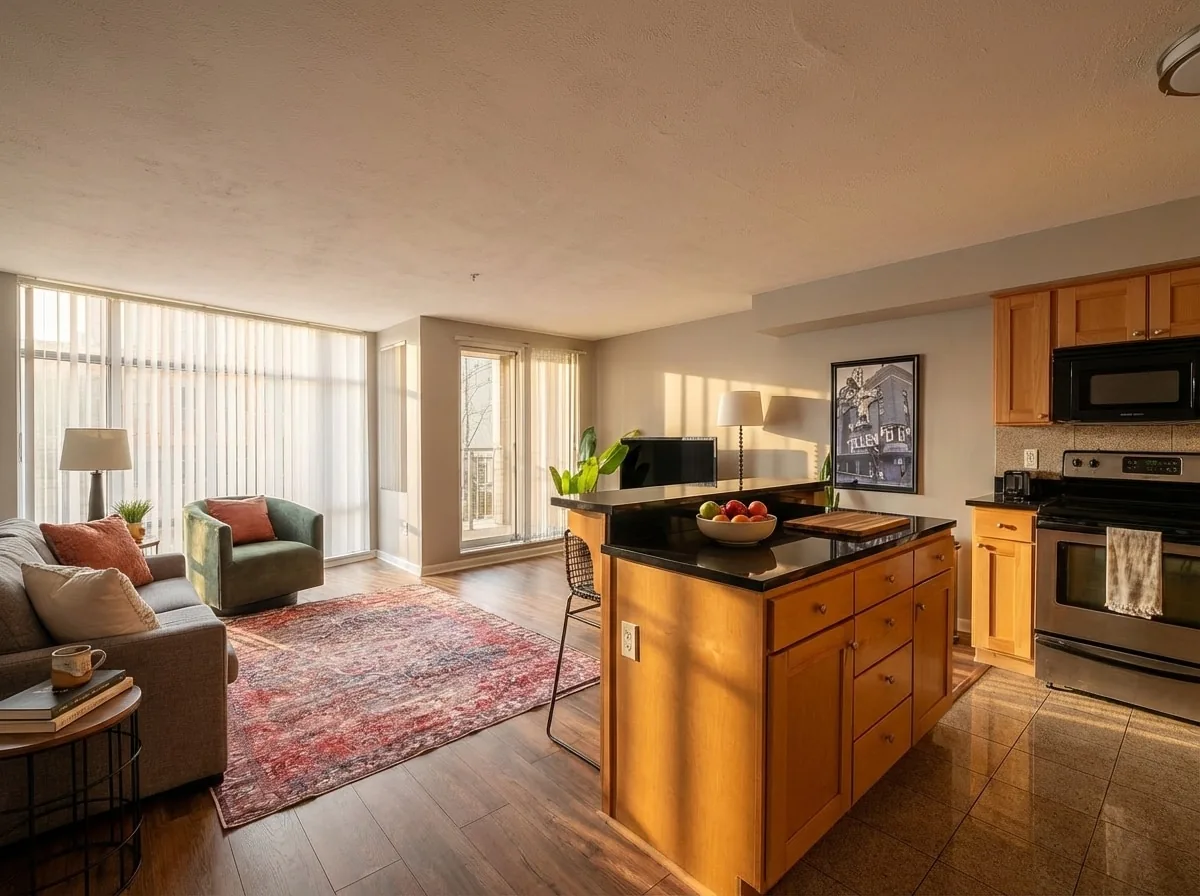 Flats + Balcony + King Bed + Gym + Parking property photo 5