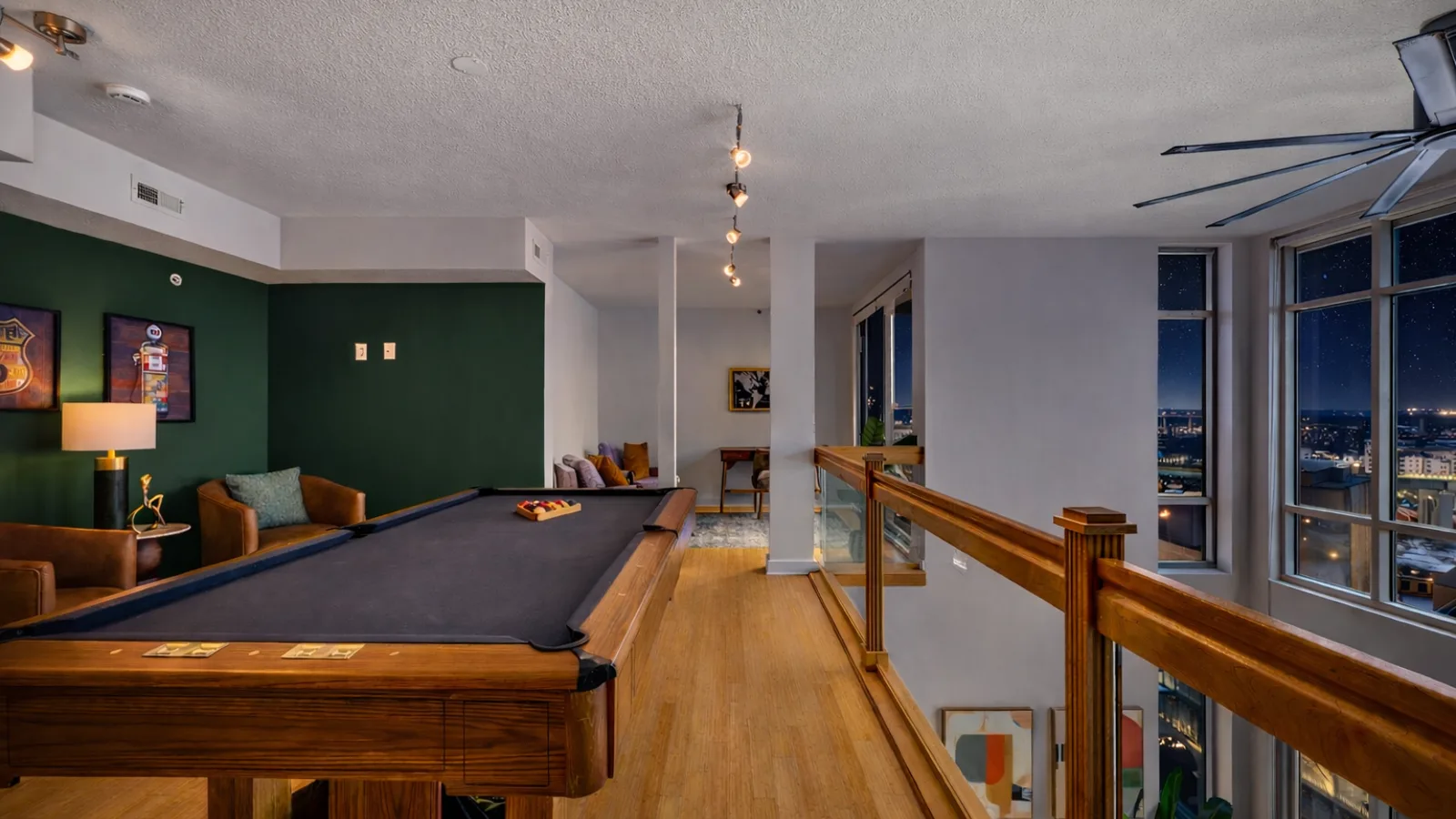 A furnished TTH property prepared for guests
